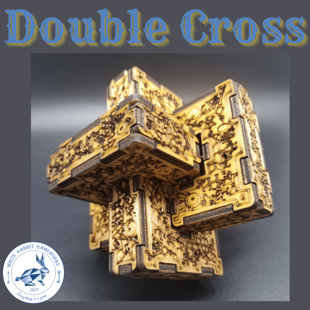 Double Cross puzzle White Rabbit Gameworks