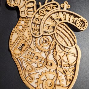 laser cut wood mandala